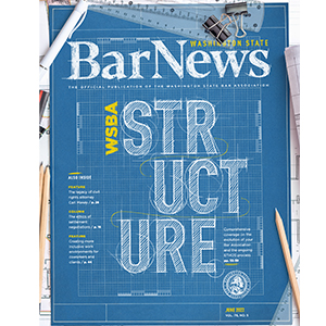 Cover of Bar News June 2022
