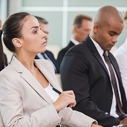 Attorneys in a meeting