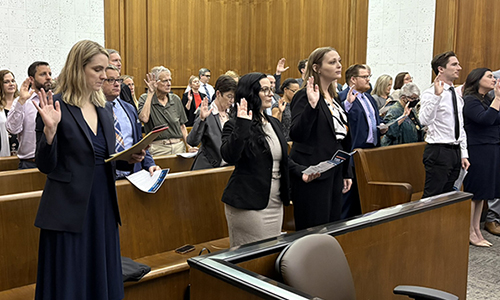 Law Day 2025 in Clark County Superior Court, Vancouver, WA.