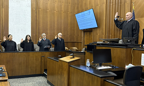 Law Day 2025 in Clark County Superior Court, Vancouver, WA.