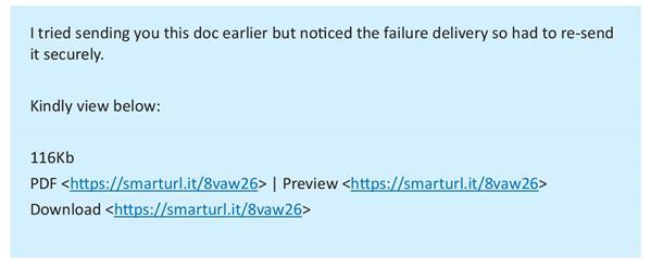 Phishing email Phishing email