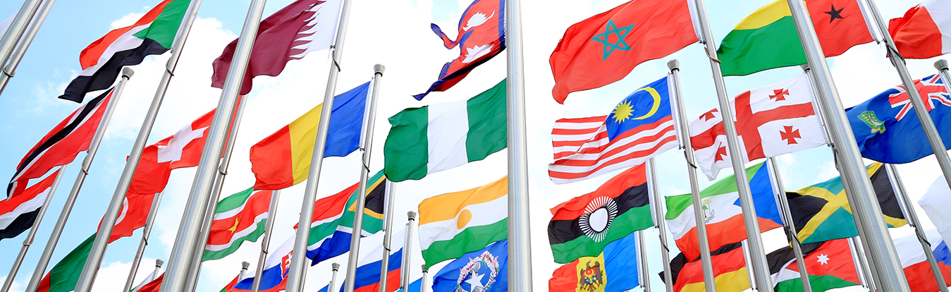 International flags