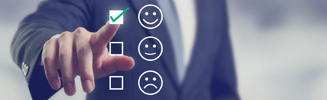 Please help us understand how to better serve you by taking a quick, two-question online survey.