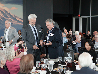 Attendees at the Washington State Bar Association's 50-year Member Luncheon at the Museum of Flight in Seattle June 6, 2025