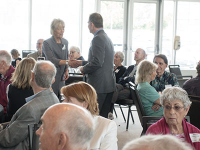 Attendees at the Washington State Bar Association's 50-year Member Luncheon at the Museum of Flight in Seattle June 6, 2025
