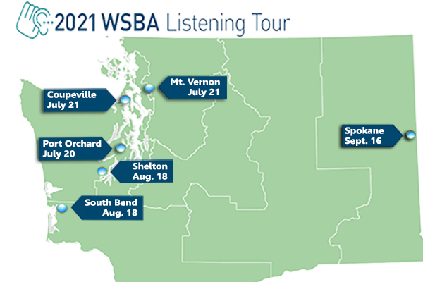Listening Tour Map 2021v2 Listening Tour Map