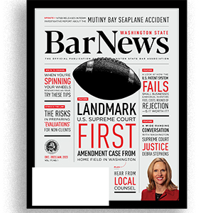 Cover of Bar News December-January 2023