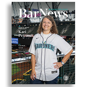 Bar News cover showing