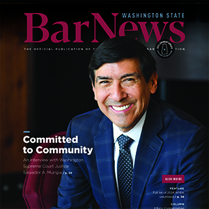 Bar News cover showing 
