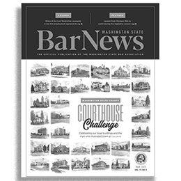Cover of March 2023 Bar News